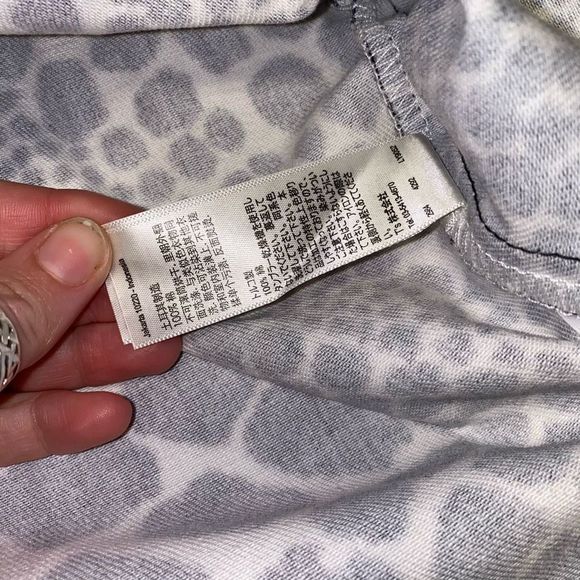 Topshop Belted Buckle Mini Skirt In Animal Print Black Cream, Size 8, MSRP $60 - Picture 6 of 11